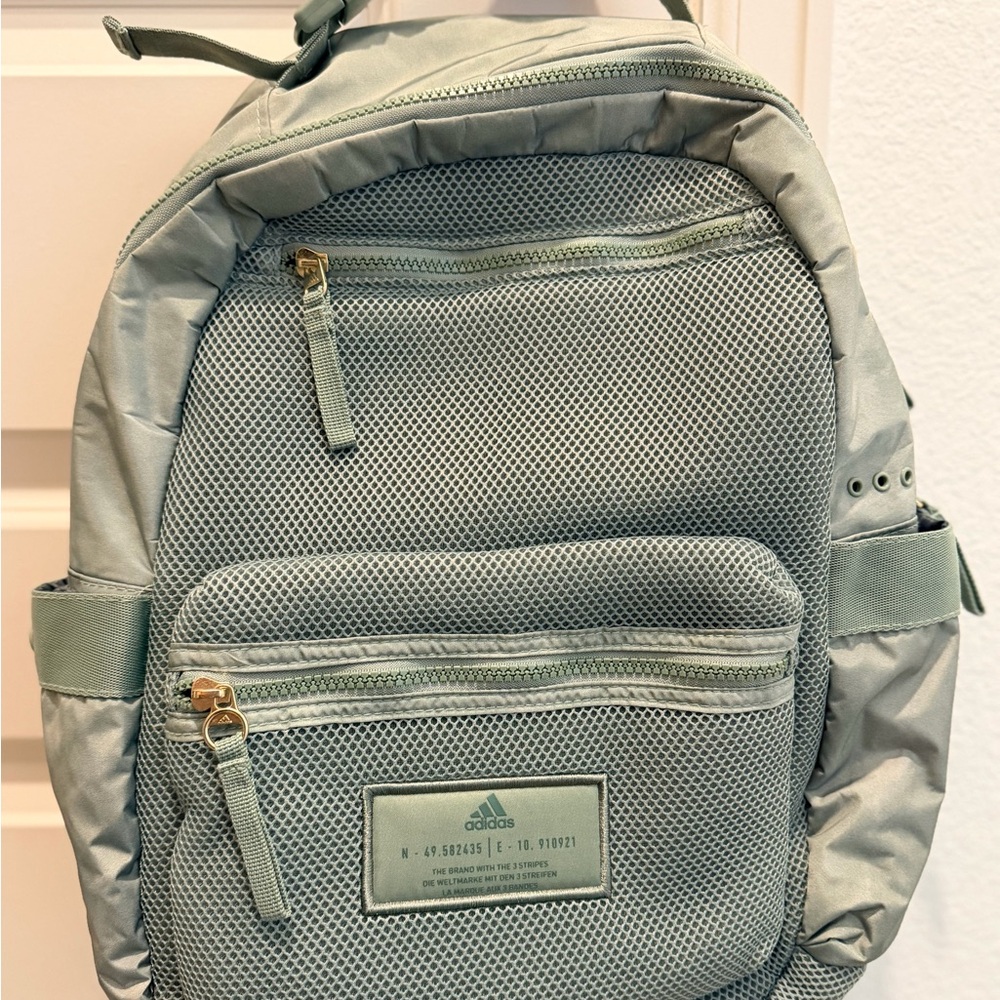 NWOT Adidas VF4 Sage Green Backpack